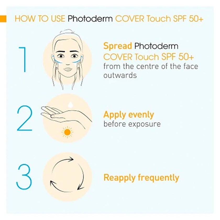 Bioderma Photoderm Cover Touch SPF50+ Golden 40ml