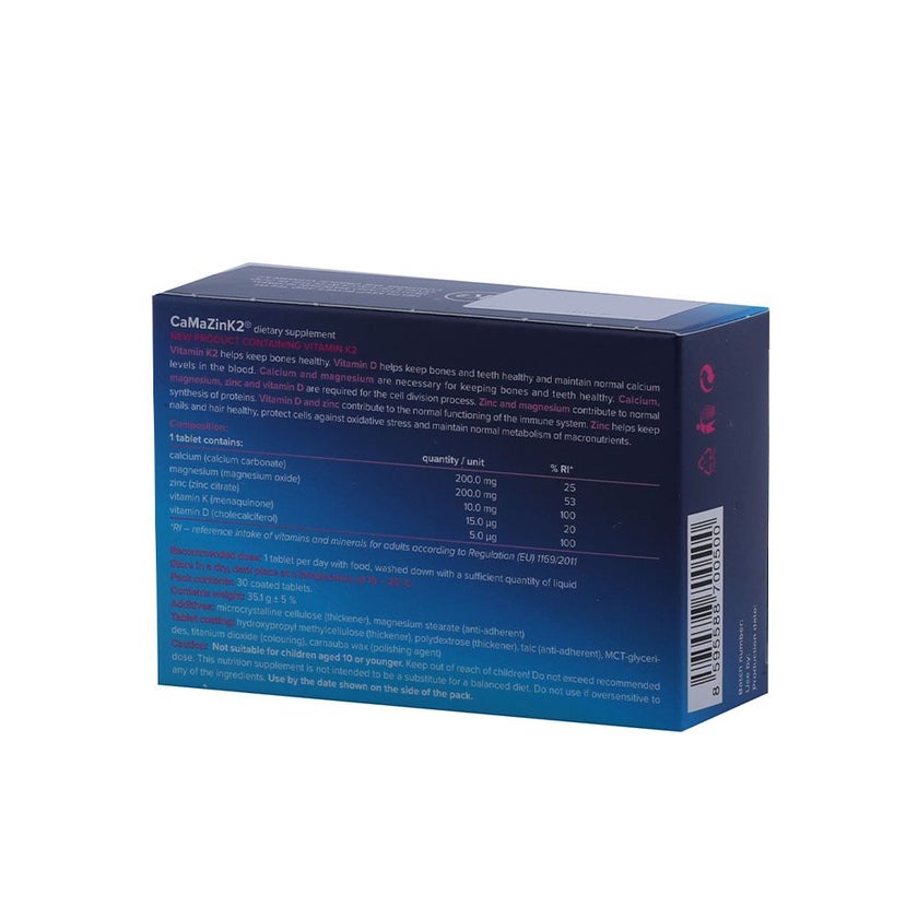 CaMaZinK2 Tablets, Pack of 30's