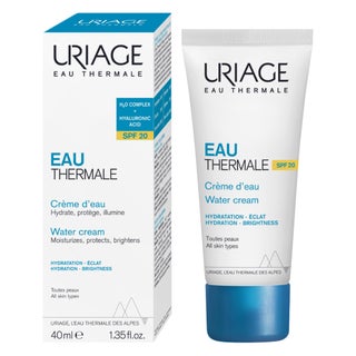 Uriage Eau Thermale SPF 20 Water Cream, Hyaluronic Acid - 40ml
