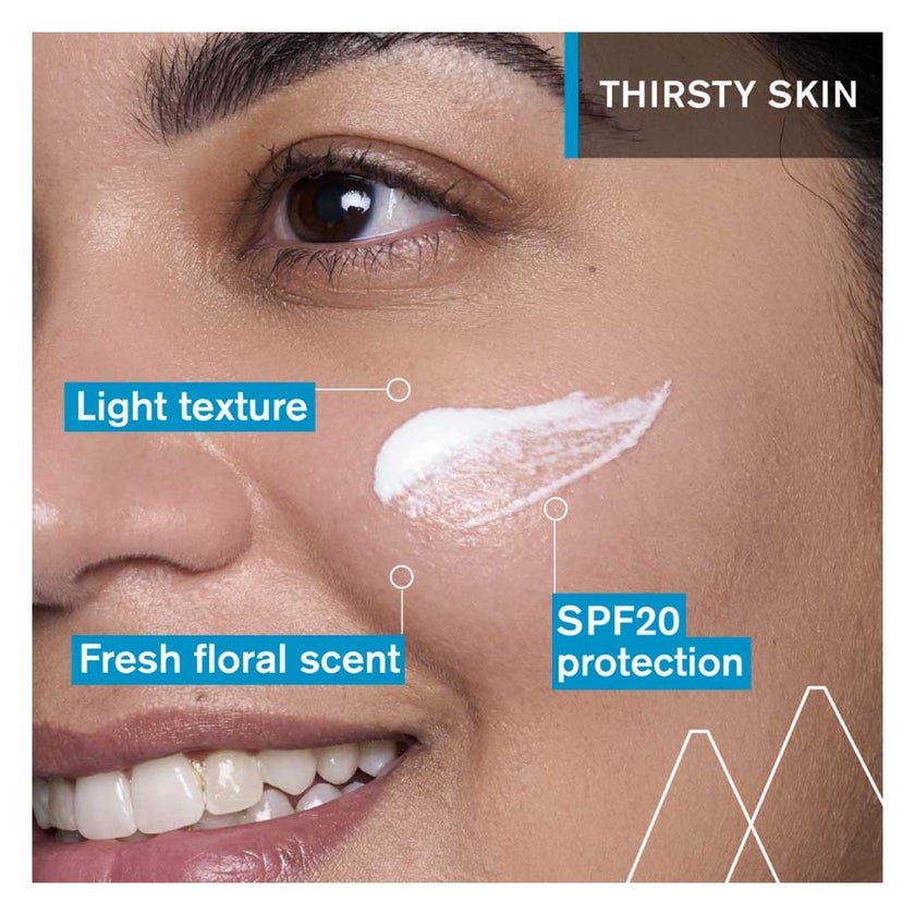 Uriage Eau Thermale SPF 20 Water Cream, Hyaluronic Acid - 40ml