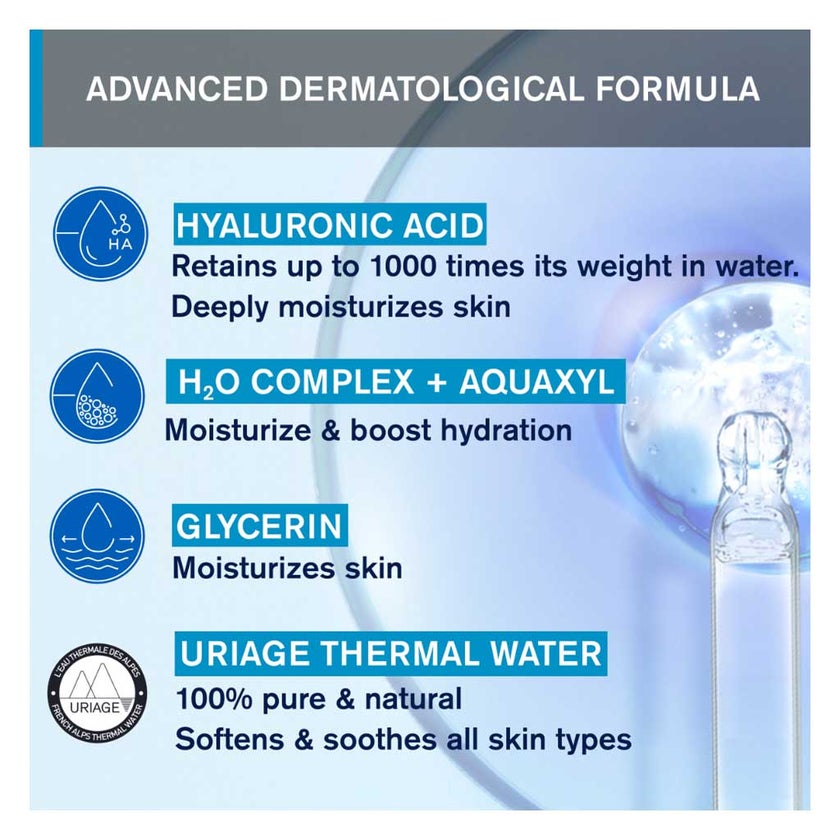 Uriage Eau Thermale Water Jelly, Normal to Combination Skin - 40ml