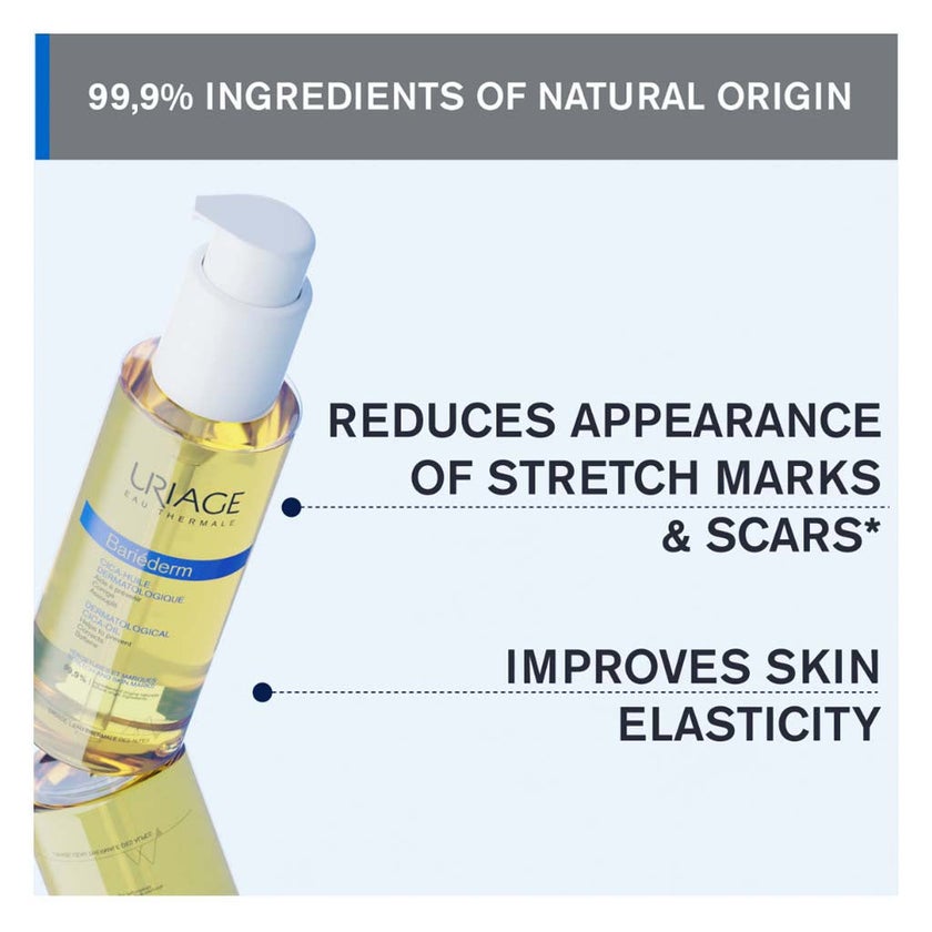Uriage Bariederm-CICA Dermatological Oil For Stretch & Skin Marks 100ml