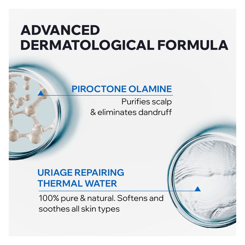 Uriage DS Hair Soft Balancing Shampoo - 200ml