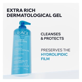 Uriage Extra-Rich Dermatological Cleansing Gel - 500ml