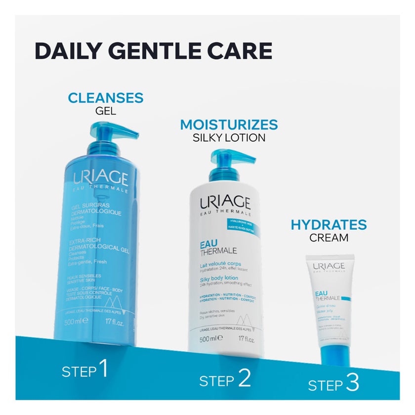 Uriage Extra-Rich Dermatological Cleansing Gel - 500ml