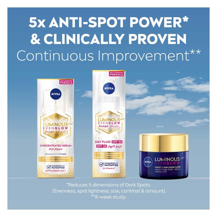 Nivea Luminous630 Even Glow Concentrated Serum For Dark Spots 30ml