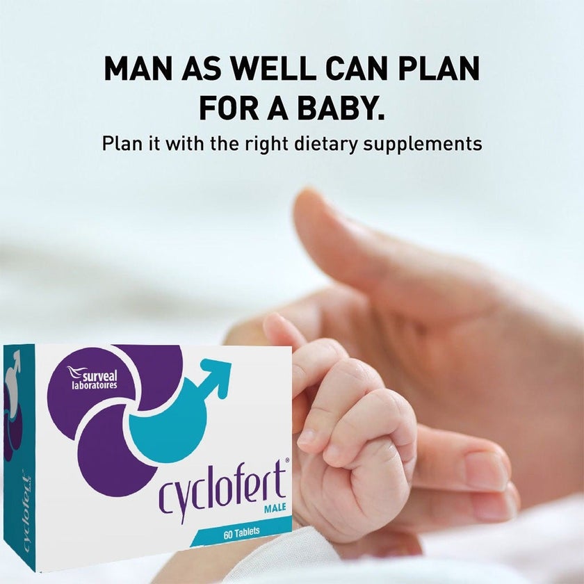 Cyclofert Male Tablets, Pack of 60's