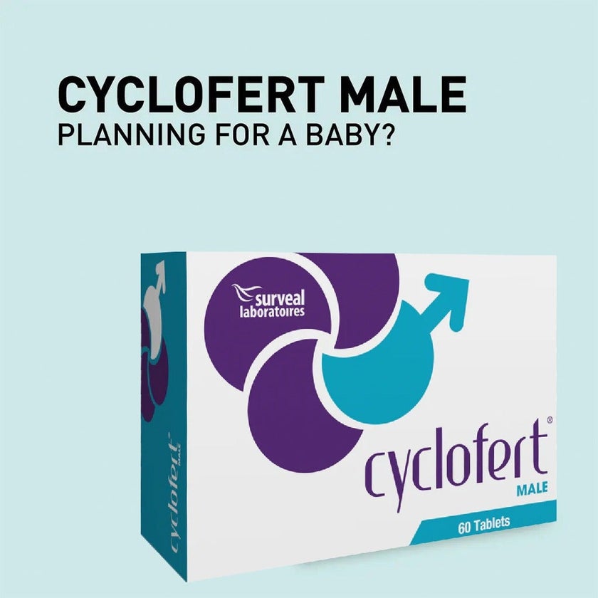 Cyclofert Male Tablets, Pack of 60's