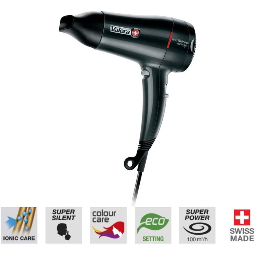 Valera Ionic Wellness 2000W Hair Dryer Black 545.08