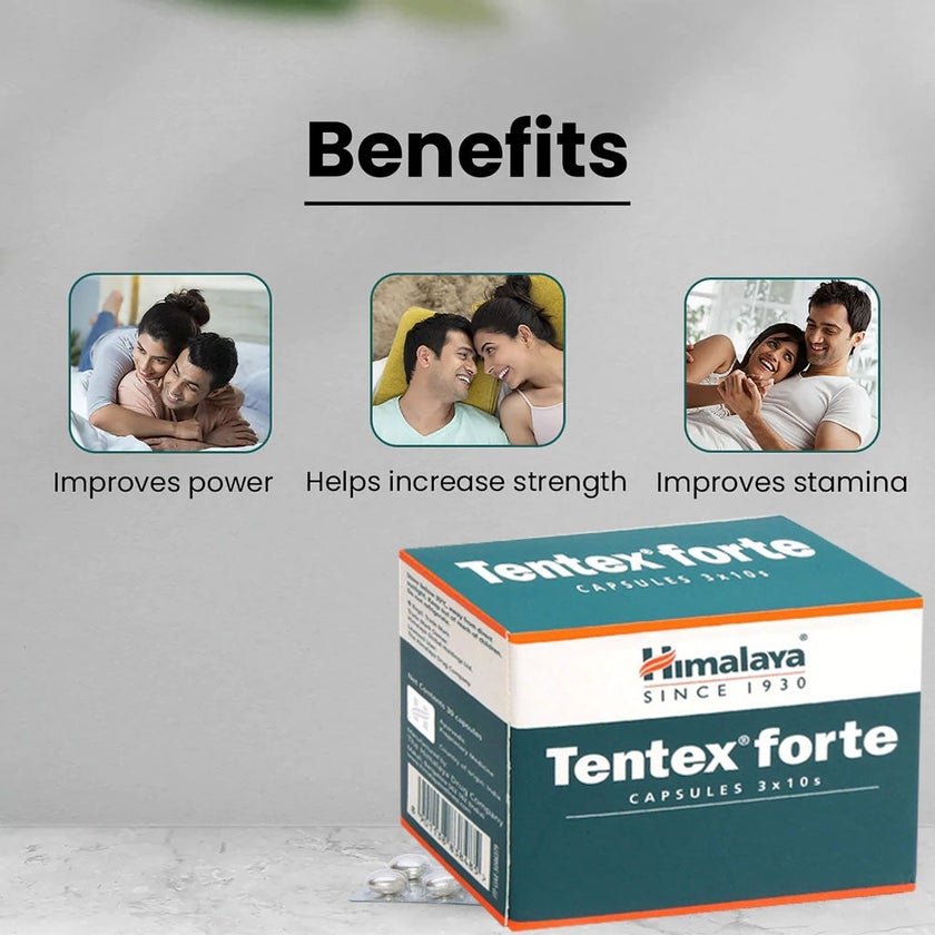 Himalaya Tentex Forte Capsules, Pack of 30's