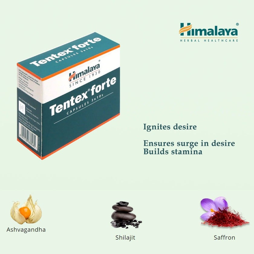 Himalaya Tentex Forte Capsules, Pack of 30's