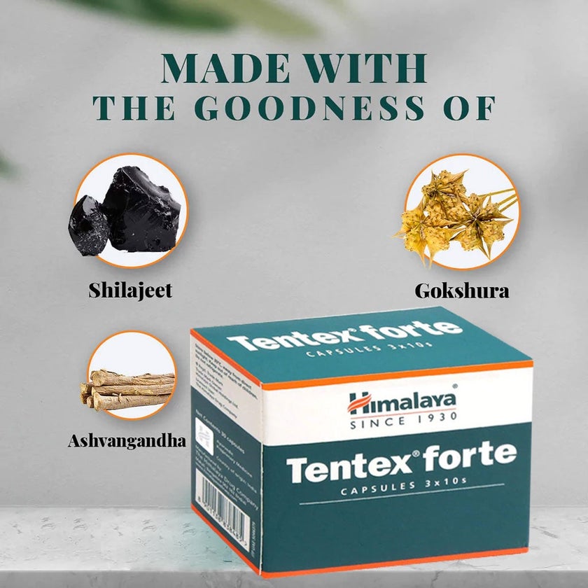 Himalaya Tentex Forte Capsules, Pack of 30's