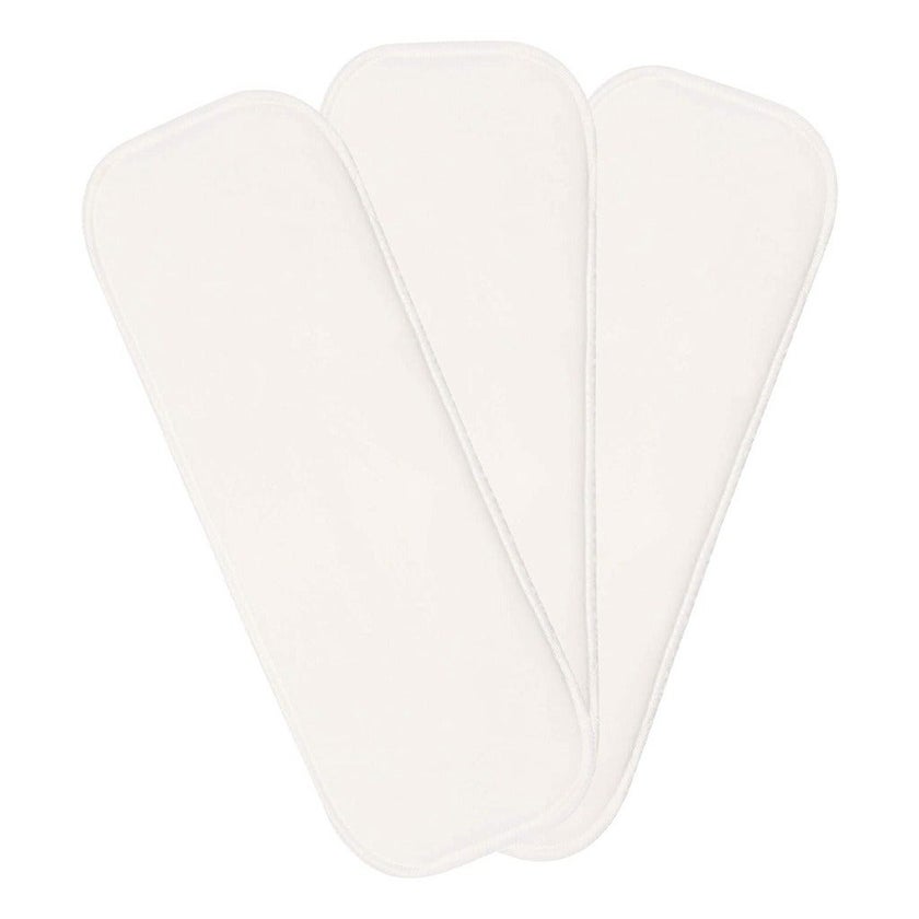 Charlie Banana Reusable Hemp And Cotton Inserts For Cloth Diapers - Medium/Large, Pack of 3's