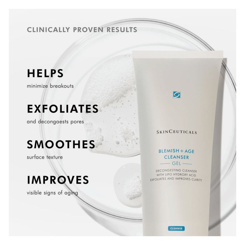 SkinCeuticals Blemish & Age Cleanser for Oily & Acne Skin 240ml