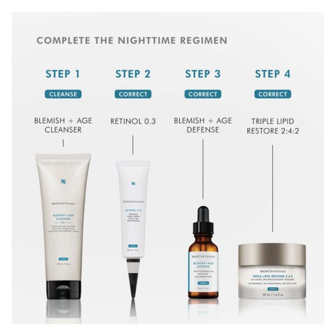 SkinCeuticals Blemish & Age Cleanser, Oily & Acne Skin - 240ml