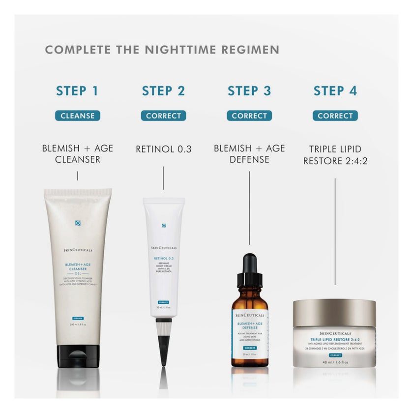 SkinCeuticals Blemish & Age Cleanser for Oily & Acne Skin 240ml