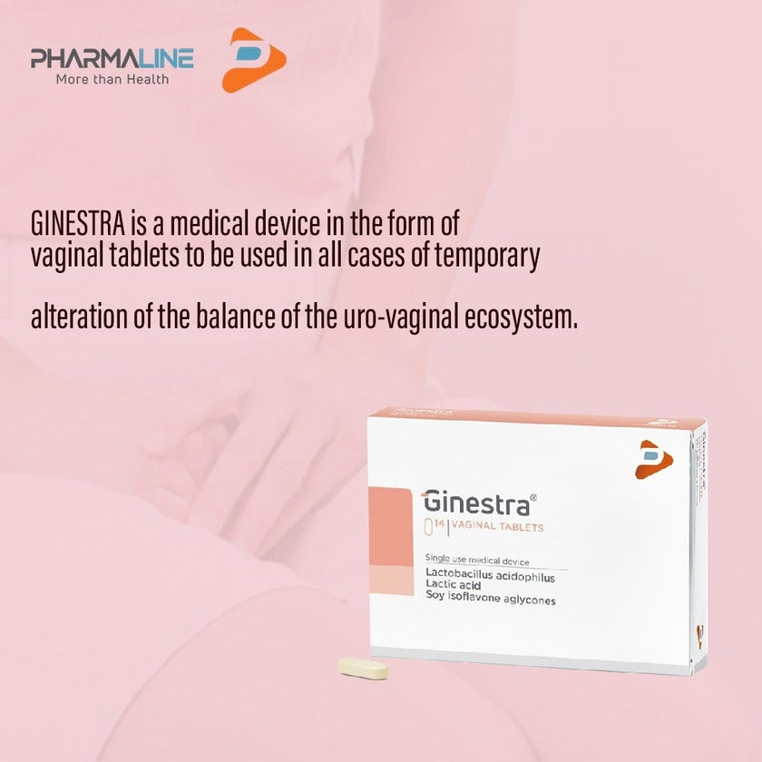 Ginestra Vaginal Tablets, Pack of 14's