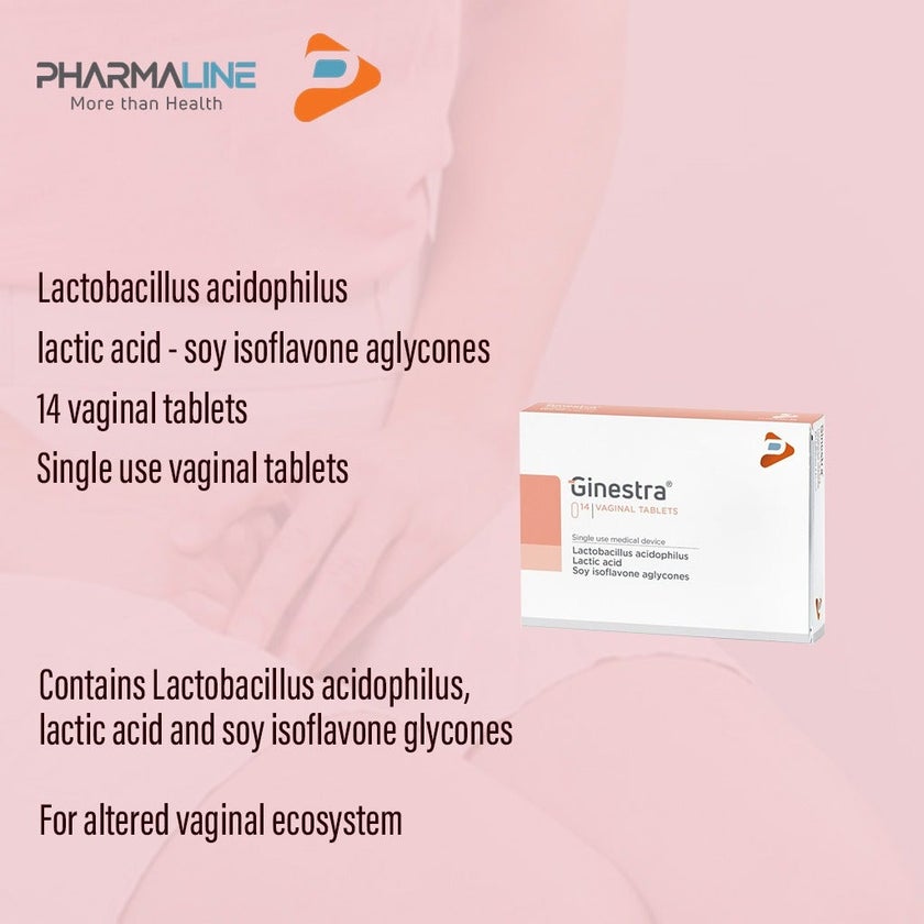 Ginestra Vaginal Tablets, Pack of 14's