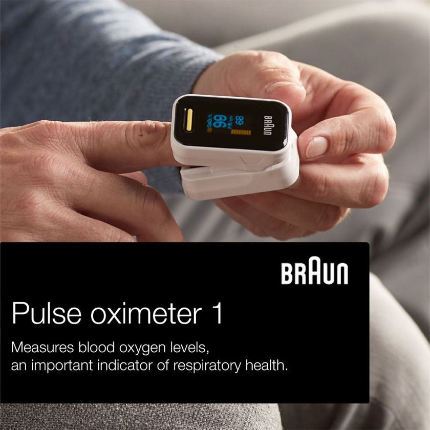 Braun Fingertip Pulse Oximeter YK81CEU