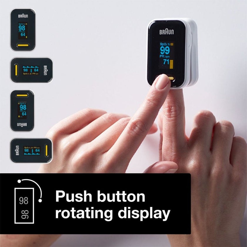 Braun Fingertip Pulse Oximeter YK81CEU