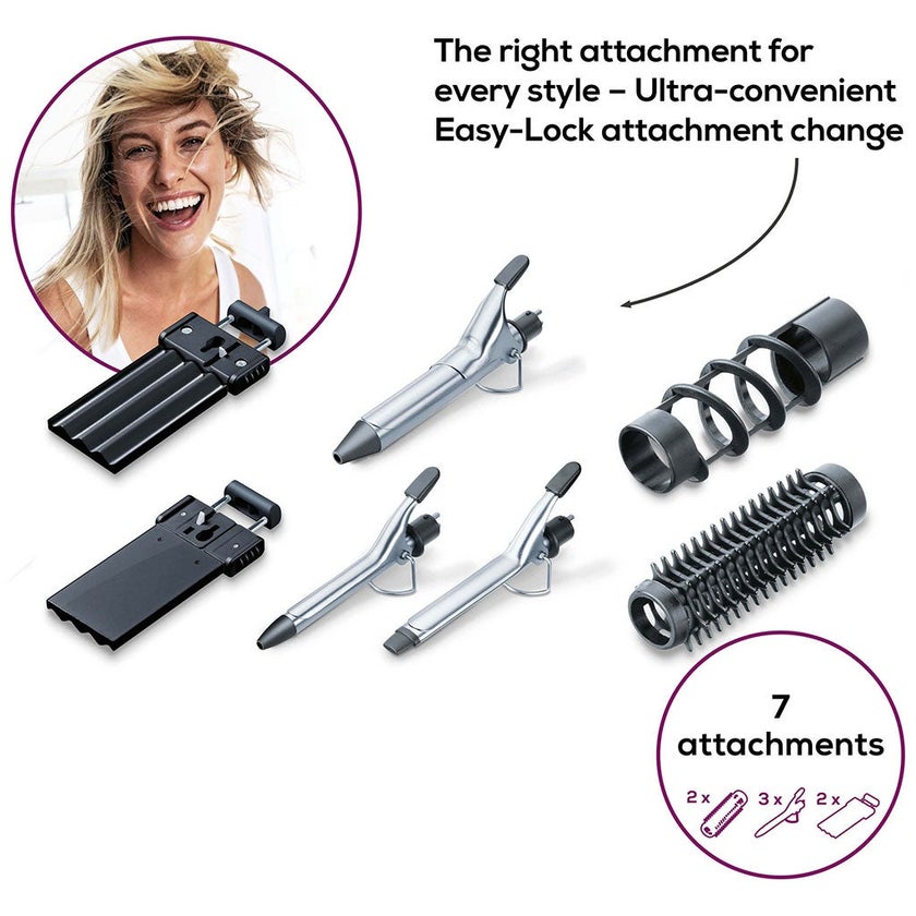 Beurer FS50 Facial Sauna + Beurer HT60 StylePro Hair Styler Promo Pack