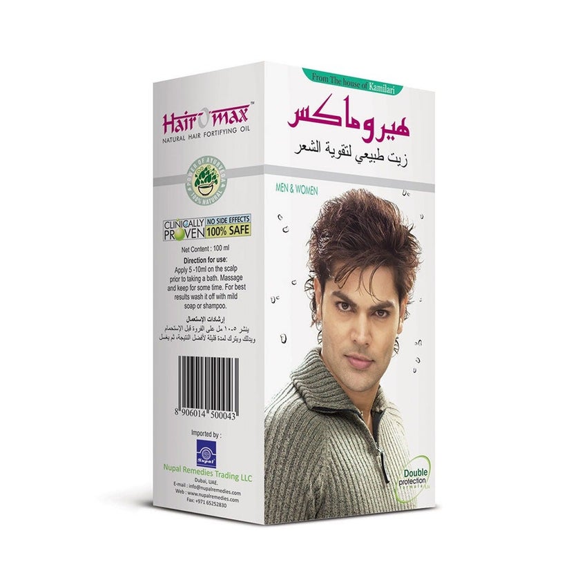 Nupal HairOmax Natural Hair Fortifying Oil 100ml