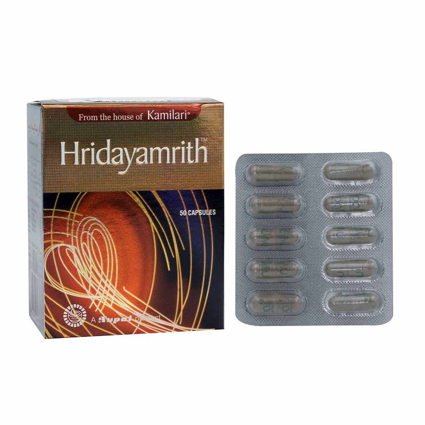 Nupal Hridayamrith Premium Health Supplement Capsules, Pack of 50's