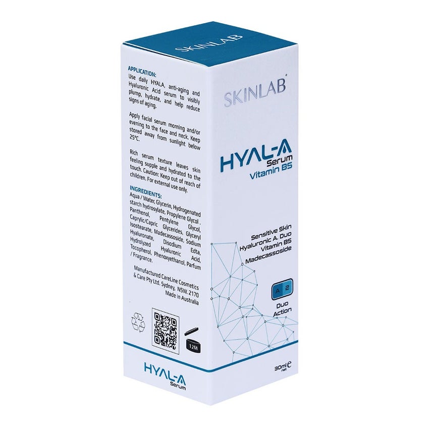 Skinlab Hyal-A Hyaluronic Acid Duo Vitamin B5 Serum 30ml