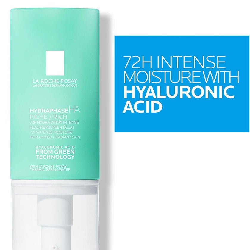 La Roche-Posay Hydraphase HA Rich Moisturiser For Sensitive Skin 50ml
