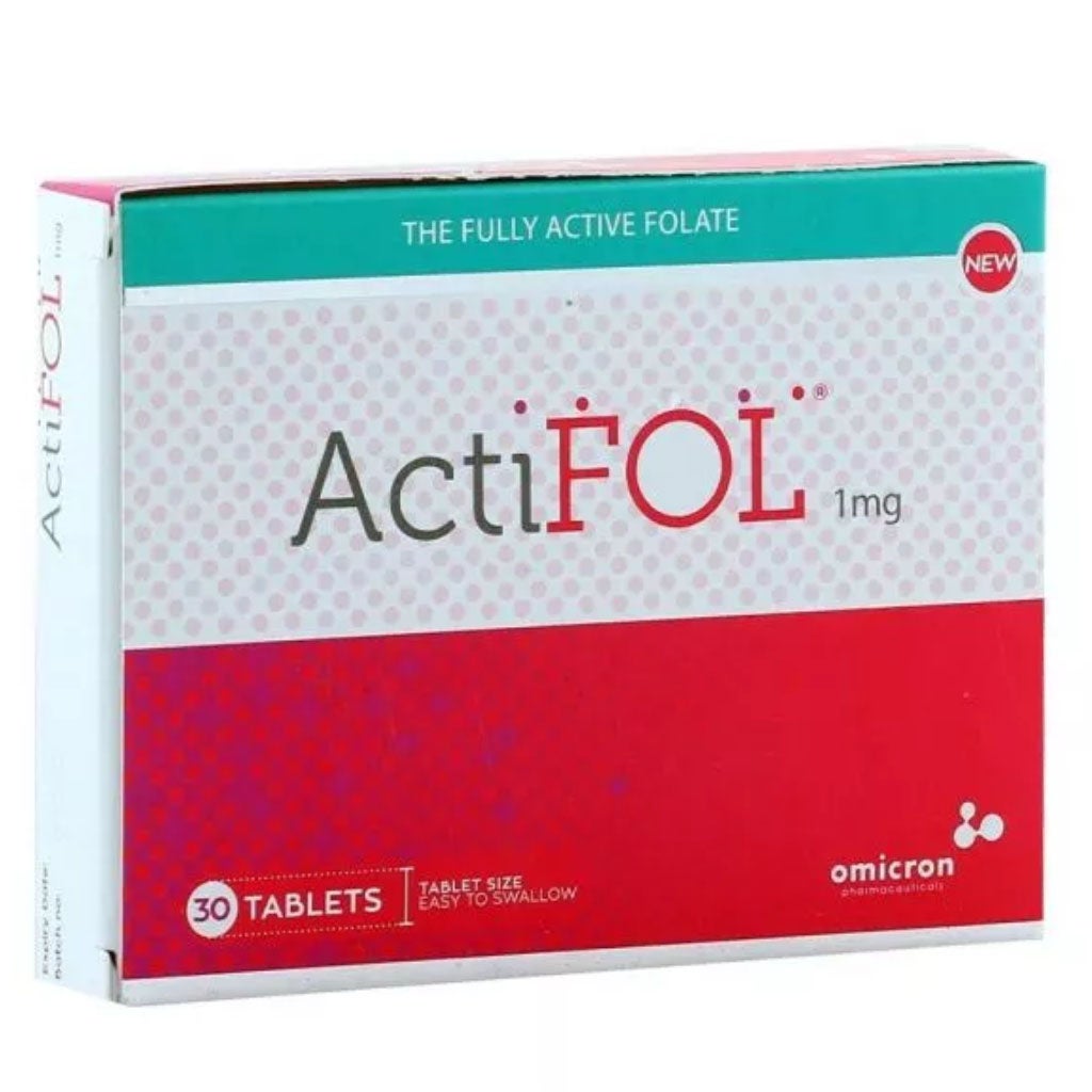 Actifol 1mg Tablets, Pack of 30's - myAster