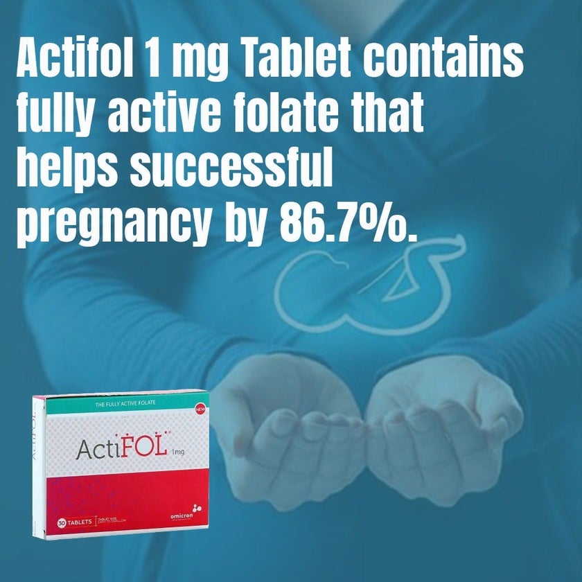 Actifol 1mg Tablets, Pack of 30's