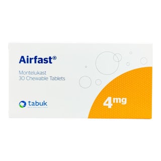 Airfast 4mg Chewable Tablets, Pack of 30's