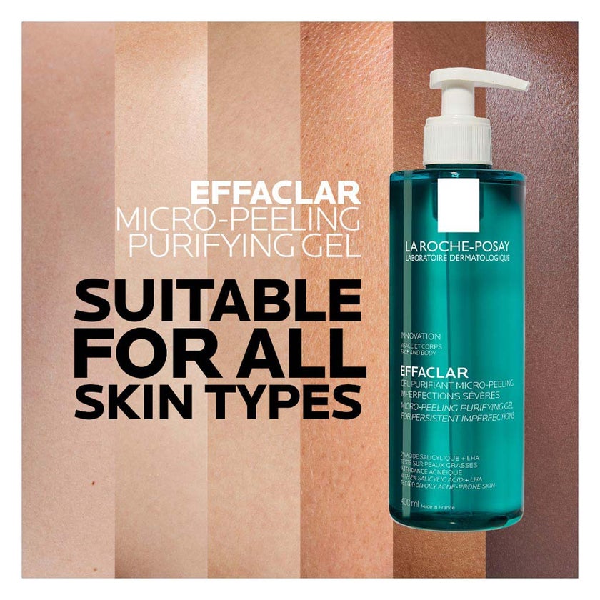 La Roche-Posay Effaclar Micro-Peeling Cleansing Gel 400ml