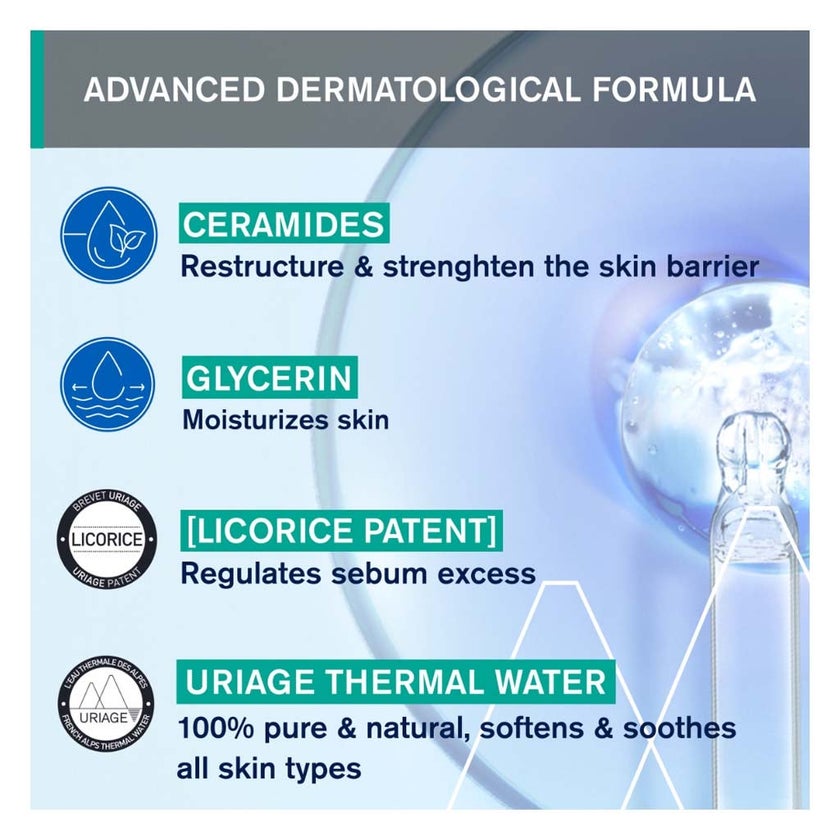 Uriage Hyseac Hydra Restructuring Oil-Free Skincare Cream For Dry Skin 40ml