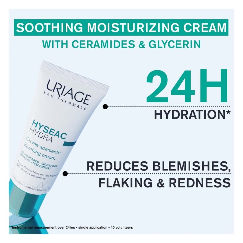Uriage Hyseac Hydra Restructuring Oil-Free Skincare Cream For Dry Skin 40ml