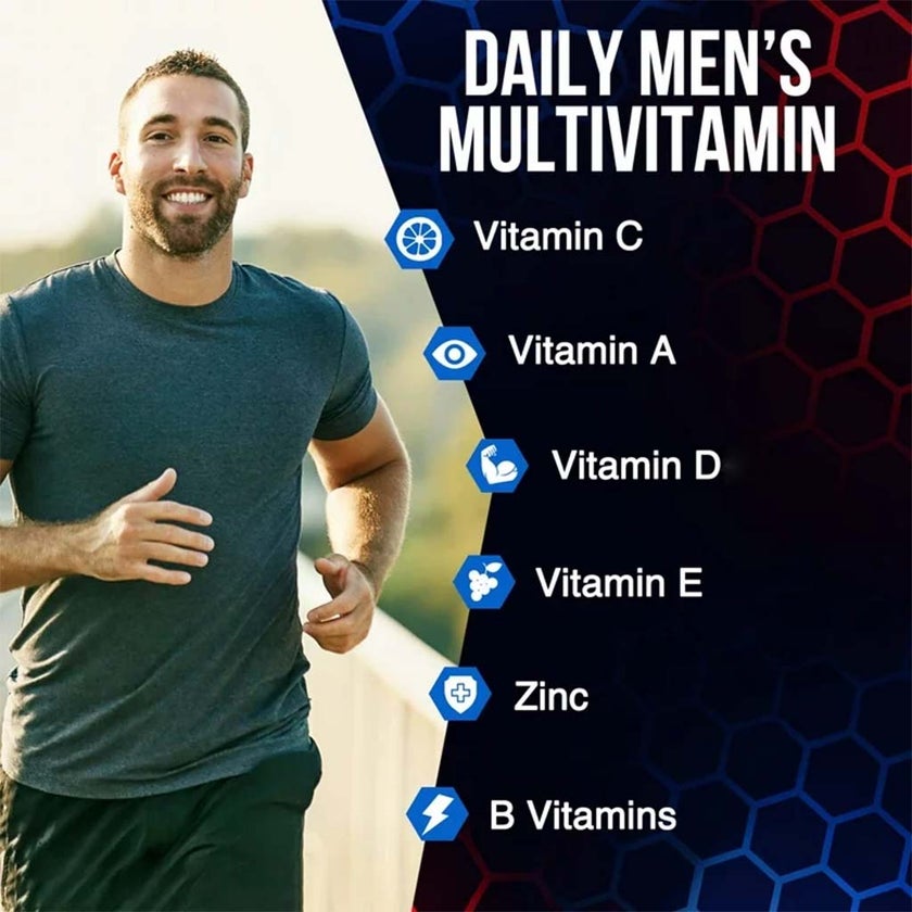 Vitamax Once Daily Men's Multivitamin Supplement Tablets, Pack of 60's