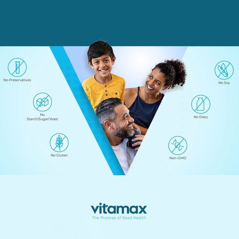 Vitamax Immune Support Tablets With Echinacea, Elderberry & Goldenseal, Pack of 30's