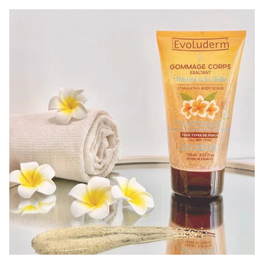 Evoluderm Monoi A La Folie Stimulating Body Scrub 150ml