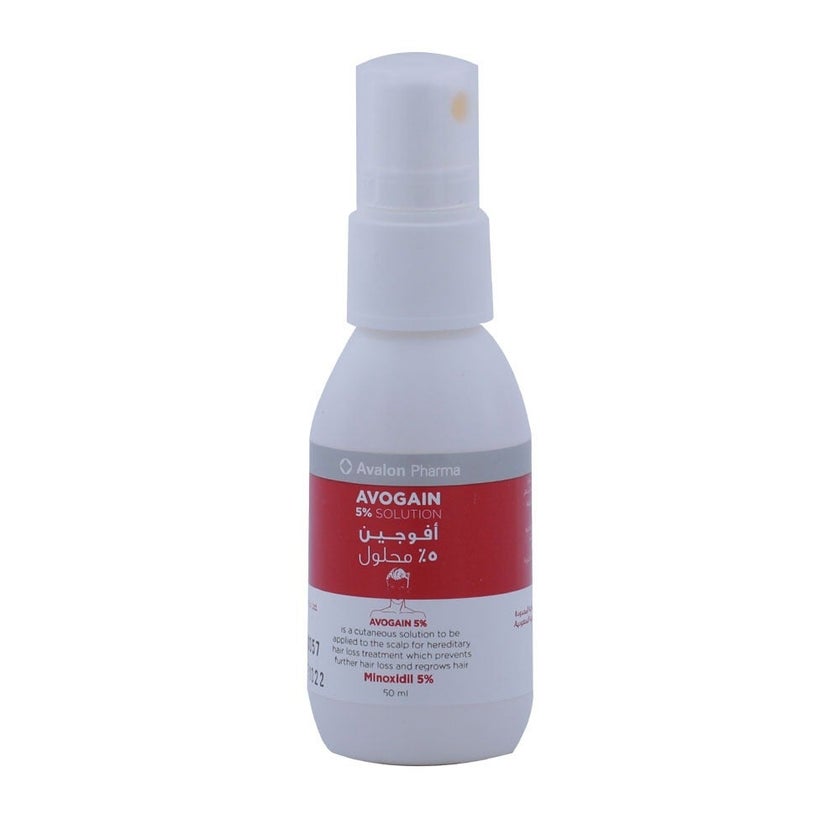 Avogain 5% Minoxidil Topical Solution For Men 50ml