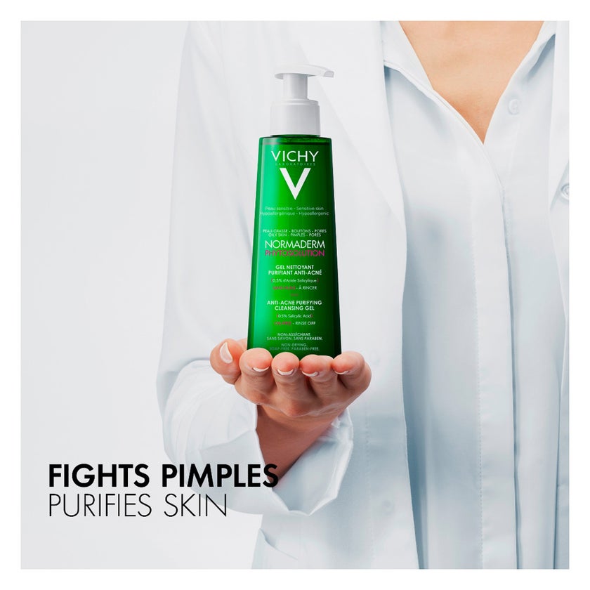 Vichy Normaderm Phytosolution Intensive Purifying Gel With Salicylic Acid 400ml