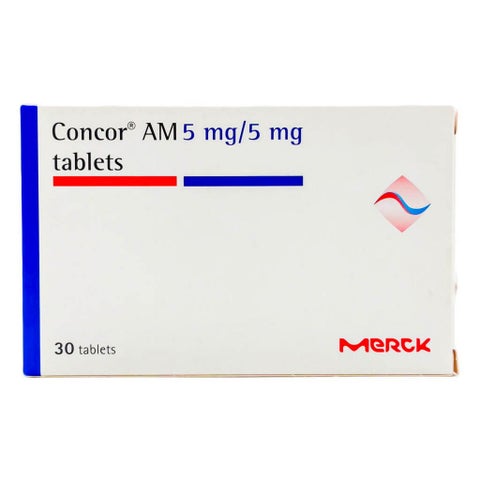 Concor AM 5mg/5mg Tablets, Pack of 30’s