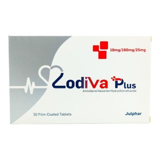 Lodiva Plus 10mg/160mg/25mg Tablets, Pack of 30's