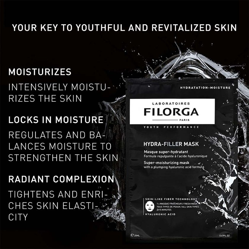Filorga Hydra Filler Super-Moisturizing Mask, Pack of 12's