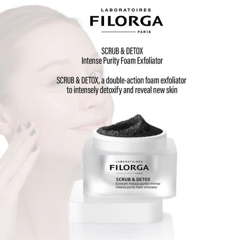 Filorga Scrub And Detox Intense Purity Foam Double Exfoliator 50ml