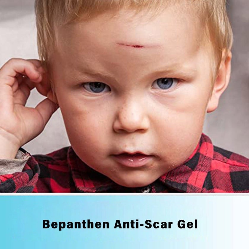 Bepanthen Anti-Scar Gel With Massage Device For Red & Raised Scars 20g