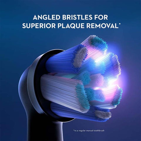 Oral B iO Ultimate Clean Replacement Brush Heads Black, Pack of 2's