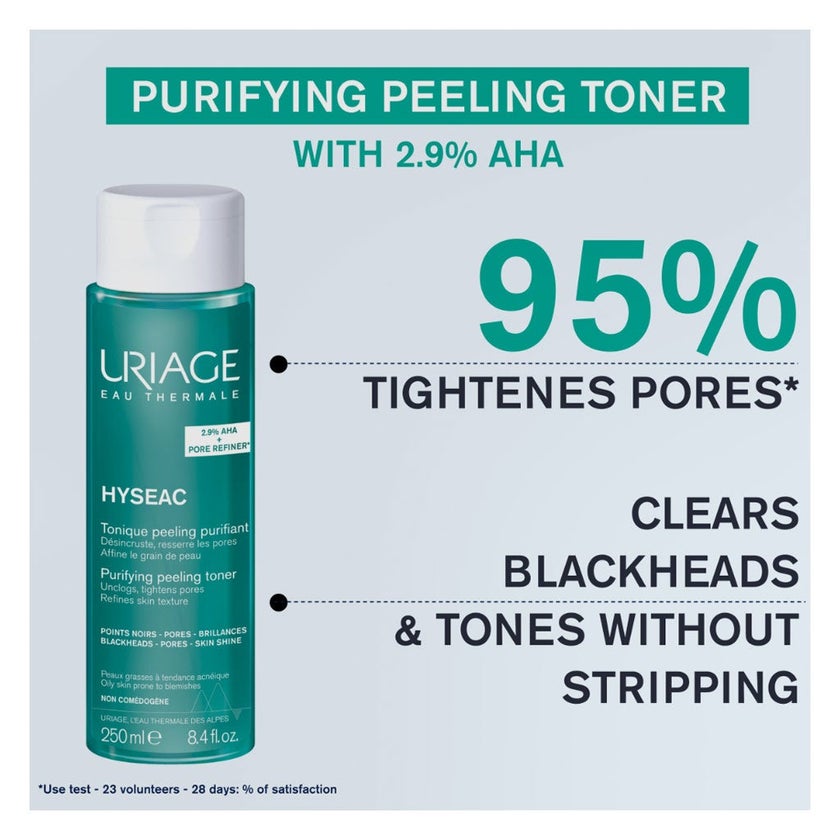Uriage Hyseac Purifying Skin Toner For Oily Skin With Blemishes 250ml