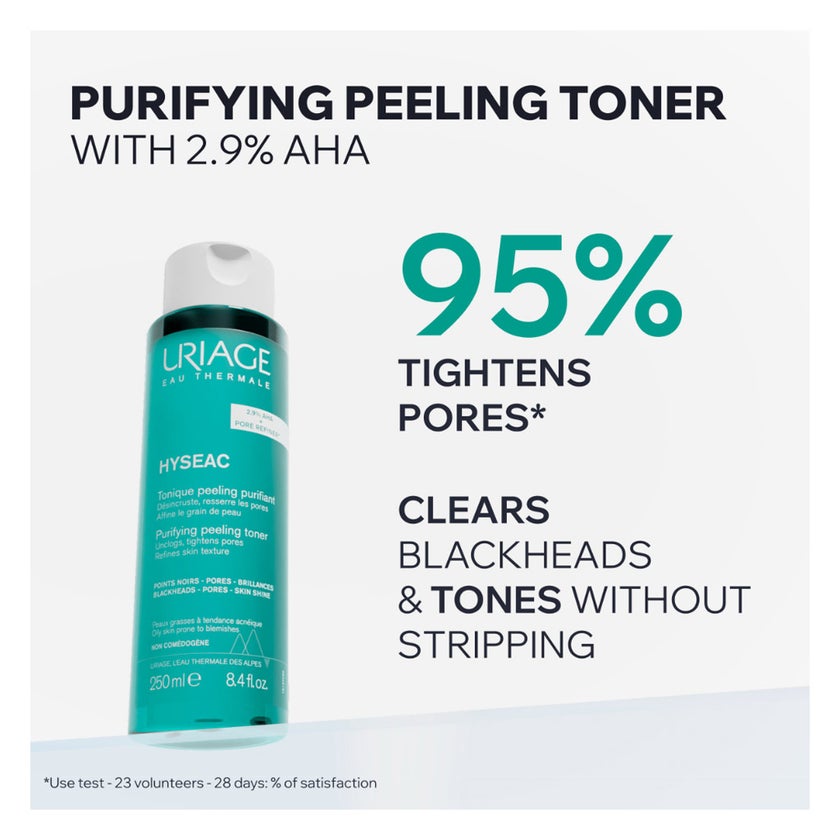 Uriage Hyseac Purifying Toner, Blackheads & Blemishes - 250ml