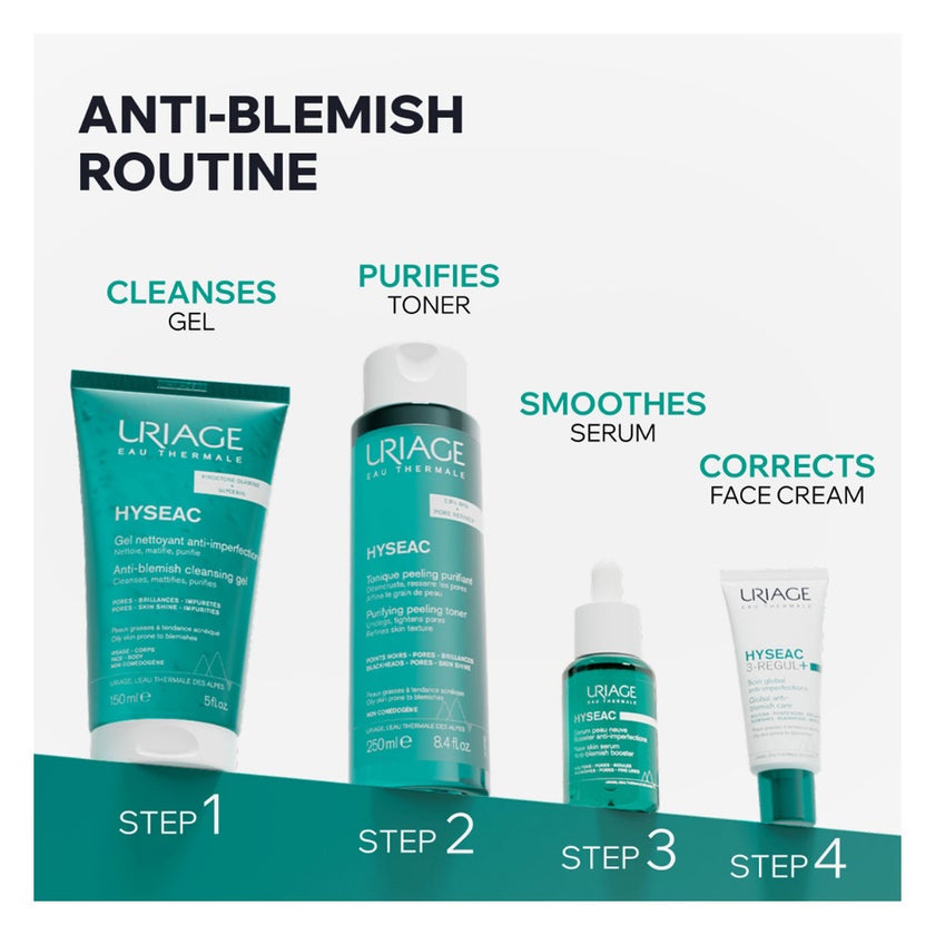 Uriage Hyseac Purifying Toner, Blackheads & Blemishes - 250ml