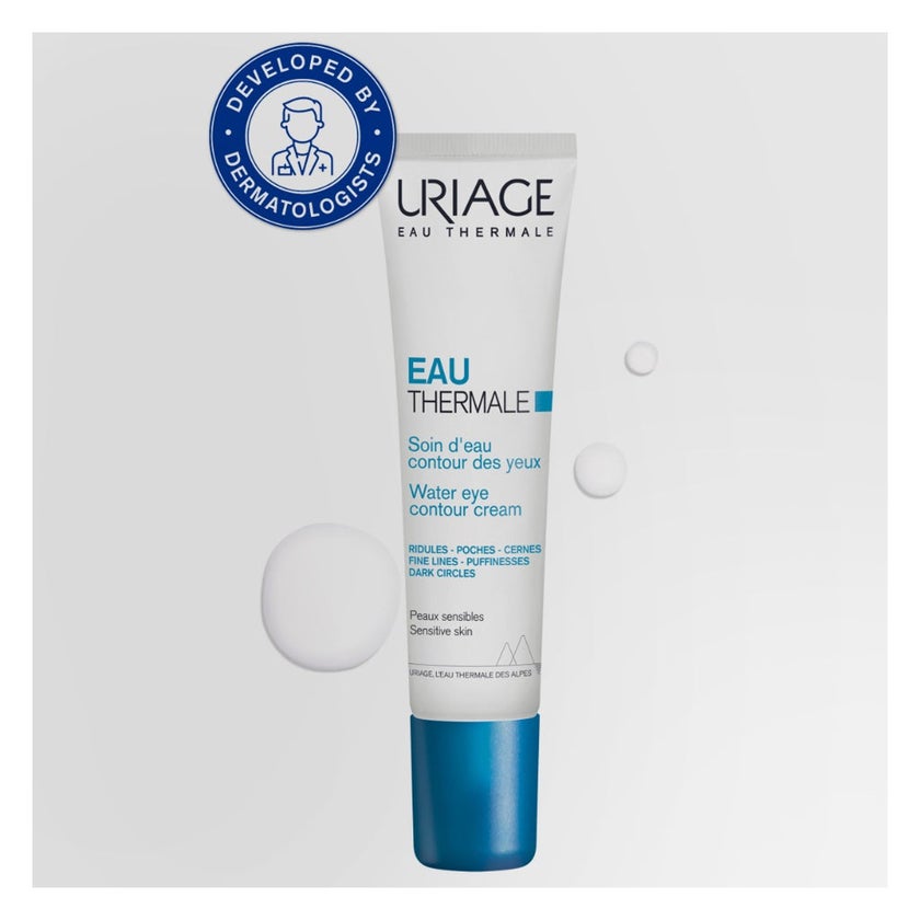 Uriage Eau Thermale Water Eye Moisturizing Contour Cream For Fine Lines & Dark Circles 15ml